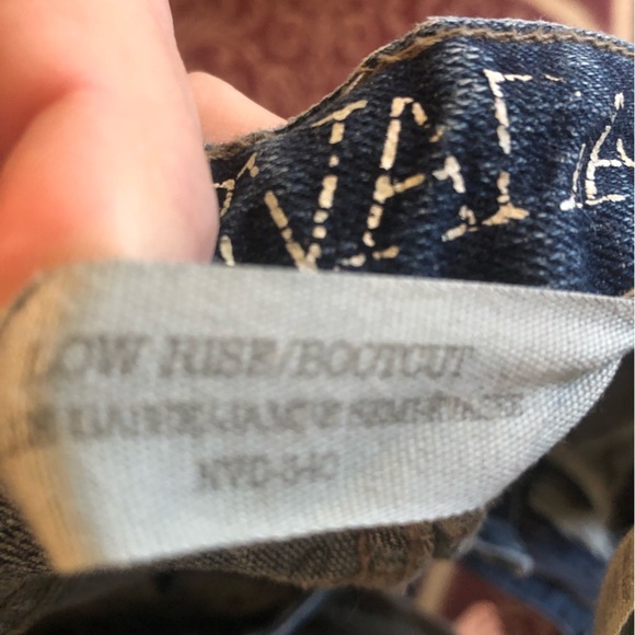 Blue Straight Jeans Classic Denim nevada jeans ,low rise - Picture 7 of 11